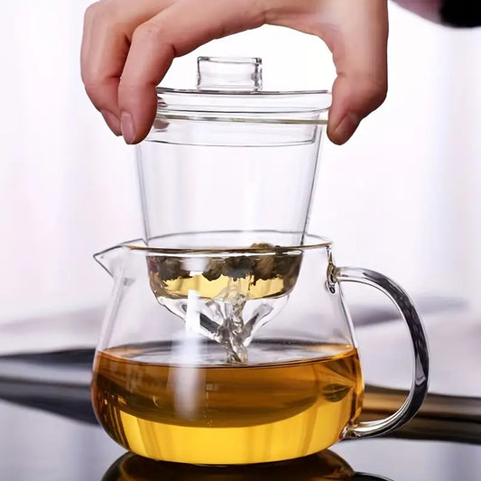 Duck Bill - Glass Teapot Kettle Transparent 540 ML