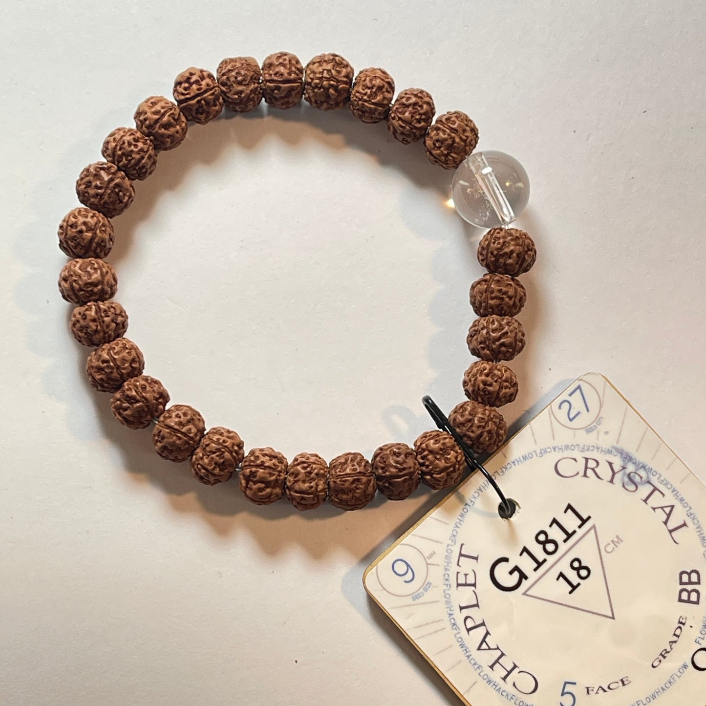 G1811 - Crystal Chaplet 18 cm L