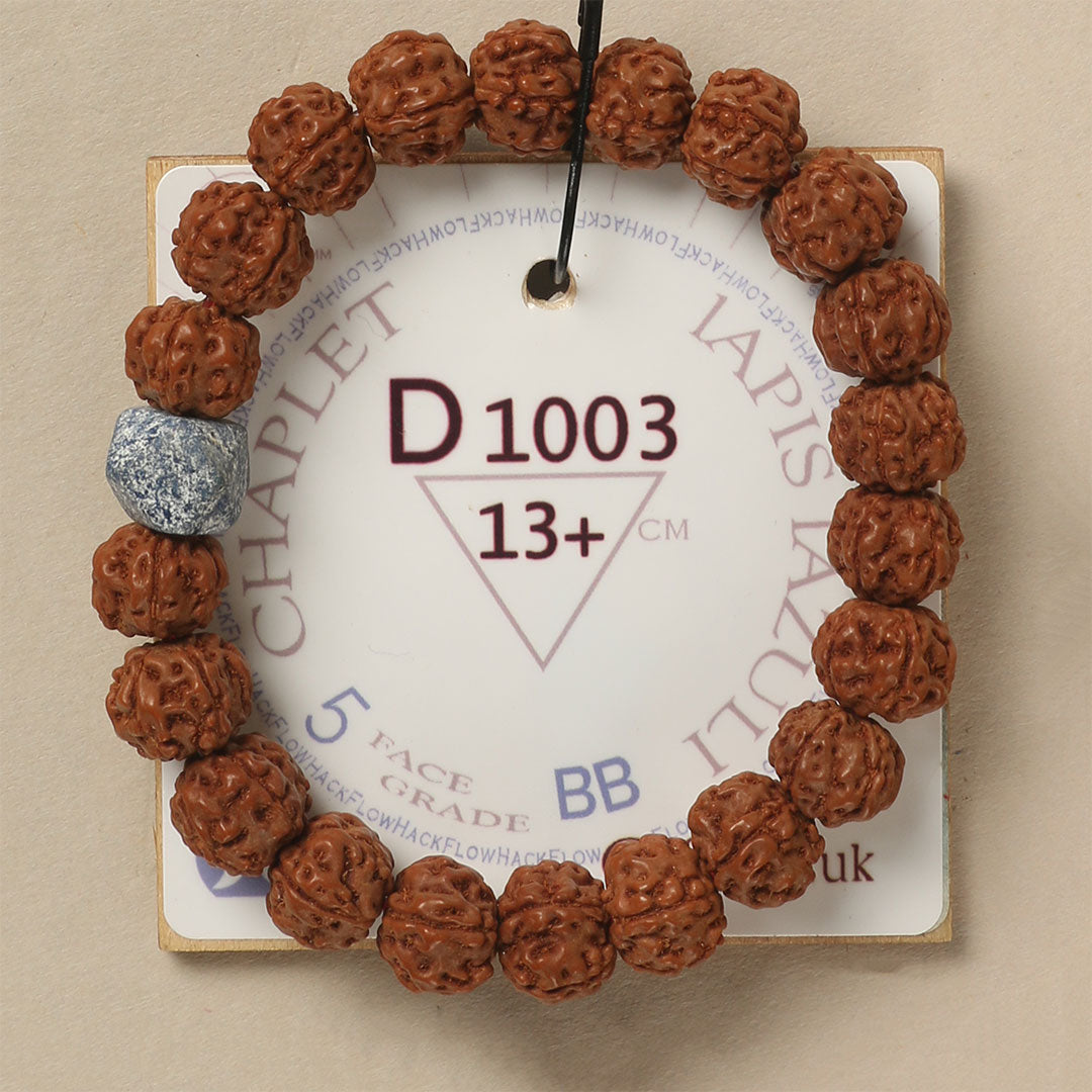 D1003 - Lapis Lazuli Chaplet 13+ cm XS+