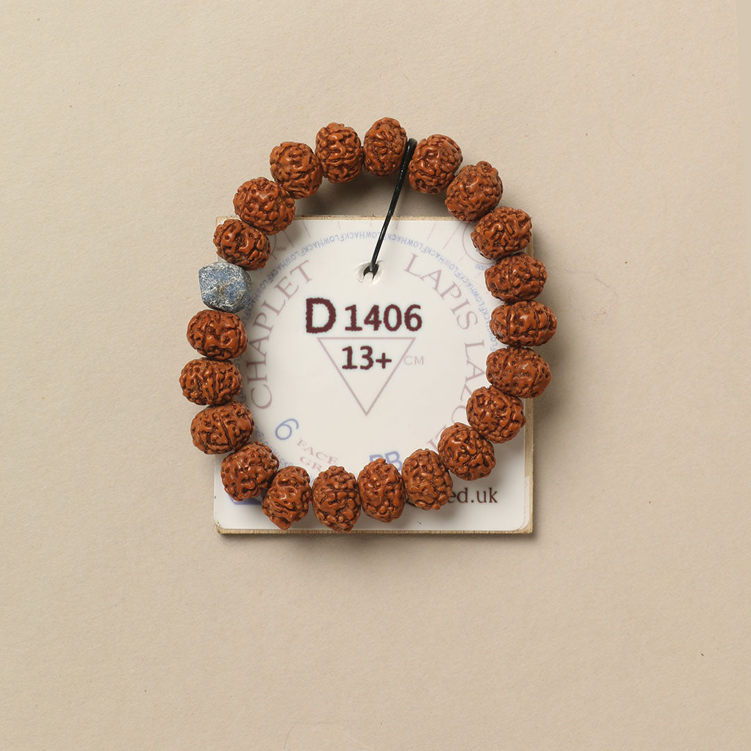 D1406 - Lapis Lazuli Chaplet 13+ cm XS+