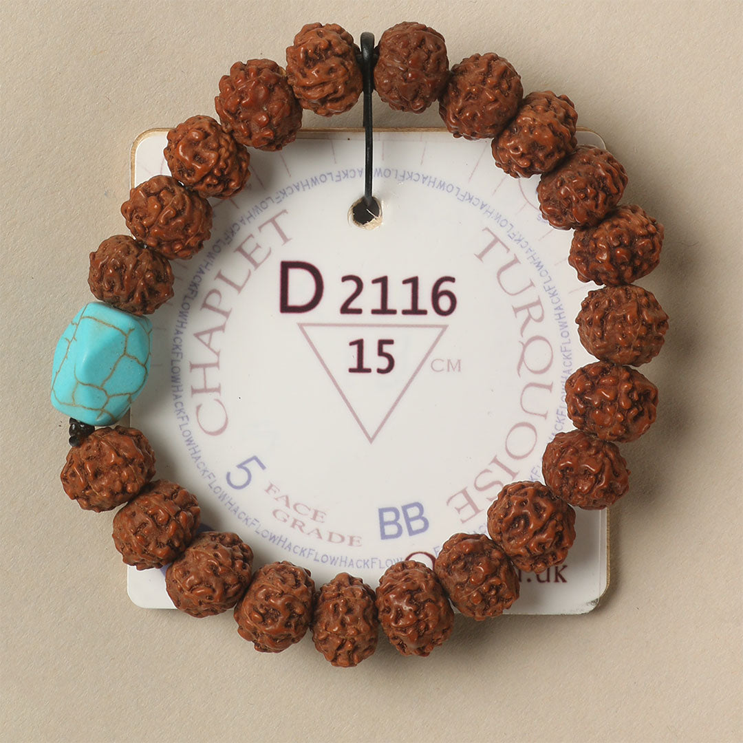 D2116 - Turquoise Chaplet 15 cm S+