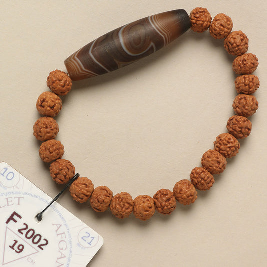 F2002 - Afgan Agate Chaplet 15+ cm L+
