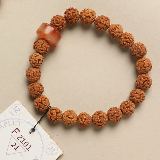 F2101 - Agate Chaplet 21 cm XL+