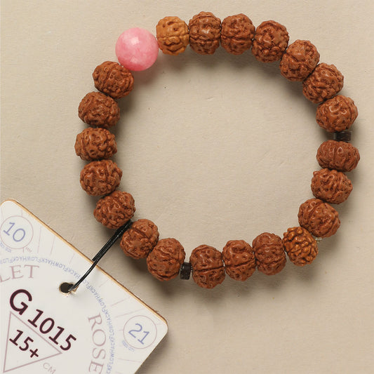 G1015 - Rose Quartz Chaplet 15 cm S+