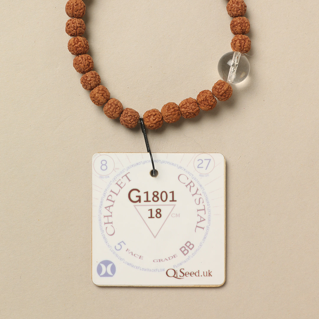 G1801 - Crystal Chaplet 18 cm L