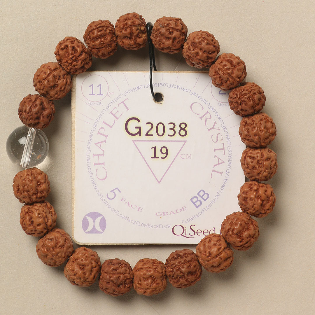 G2038 - Crystal Chaplet 19 cm L+