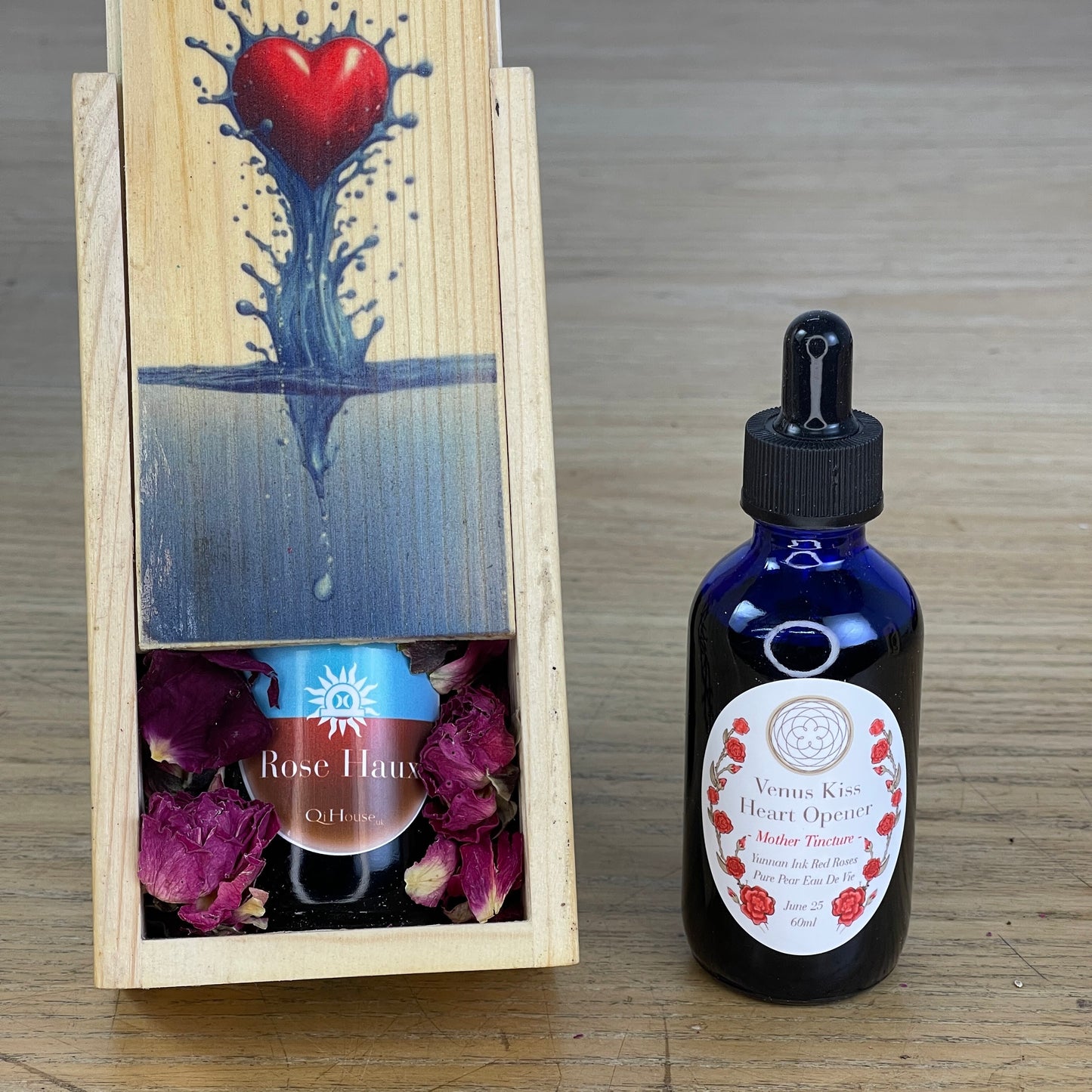 Rose Haux G635 Venus Kiss, Heart Opener Mother Tincture 60ml Box G