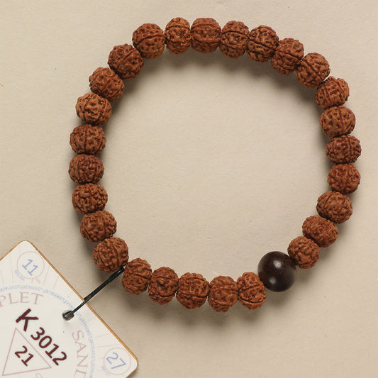 K3012 - Red Sandalwood Chaplet 21 cm XL+