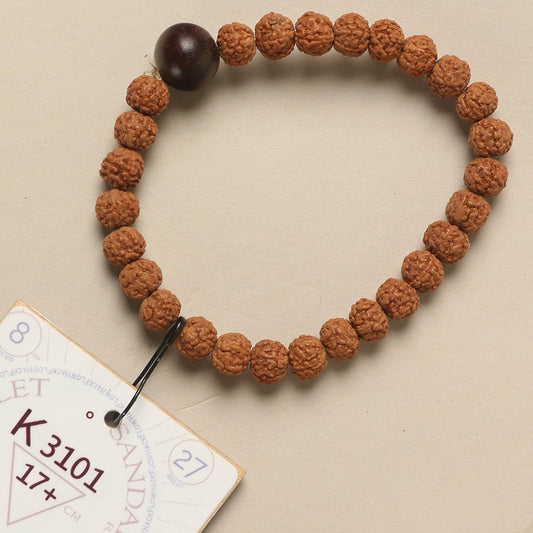 K3101 - Red Sandalwood Chaplet 17 cm M+