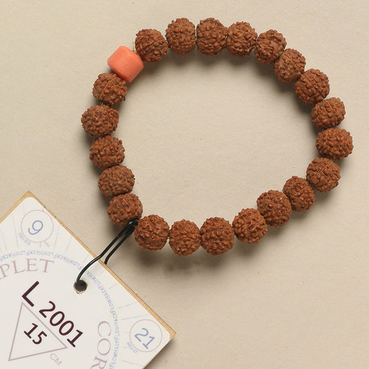 L2001 - Coral Clay Chaplet 15 cm S+
