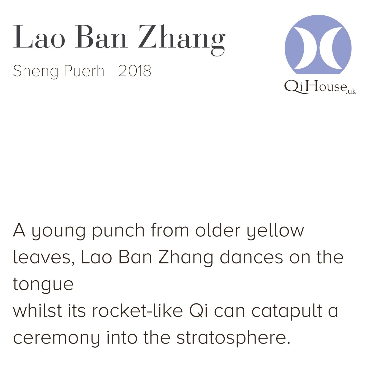 Lao Ban Zhang Puerh Tea Back Catalogue