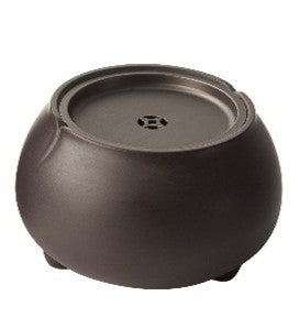 The Silent Teacher — Purple Dehua Ceramic Jianshui Basin (800ml)