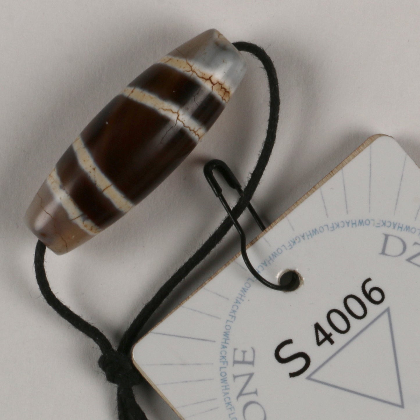 Sacred Dzi Qi-Gem Amulet | Class AA | No. S4006