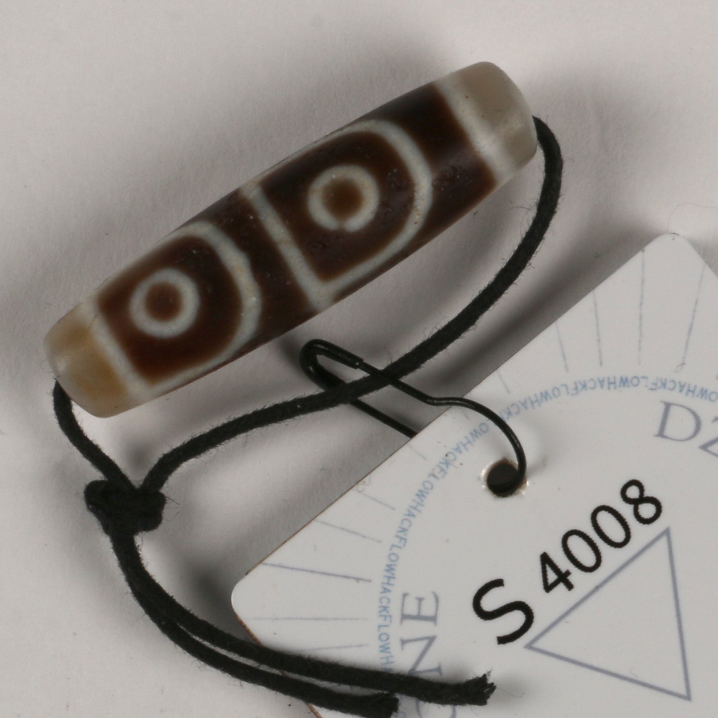 Sacred Dzi Qi-Gem Amulet | Class AA | No. S4008