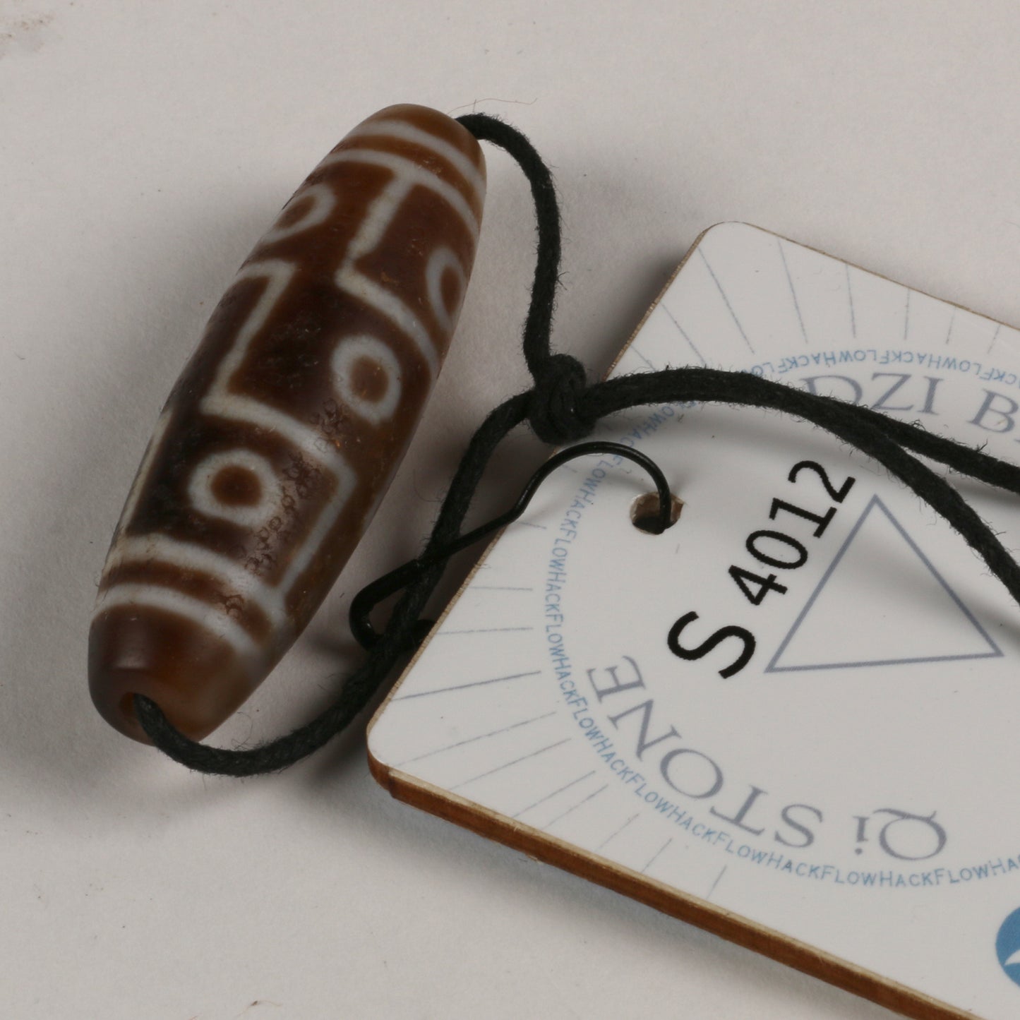 Sacred Dzi Qi-Gem Amulet | Class AA | No. S4012