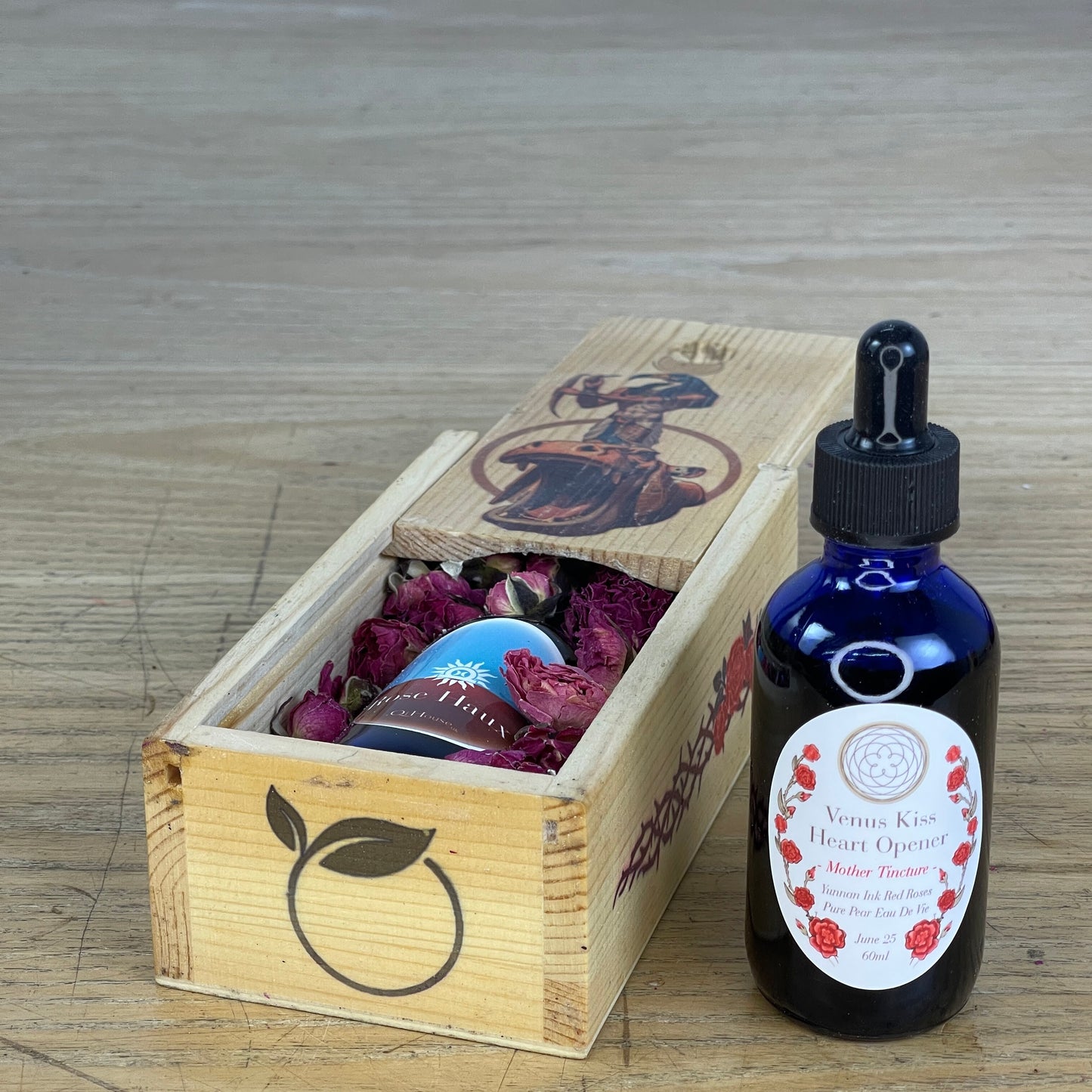 Rose Haux S629 Venus Kiss, Heart Opener Mother Tincture 60ml Box S