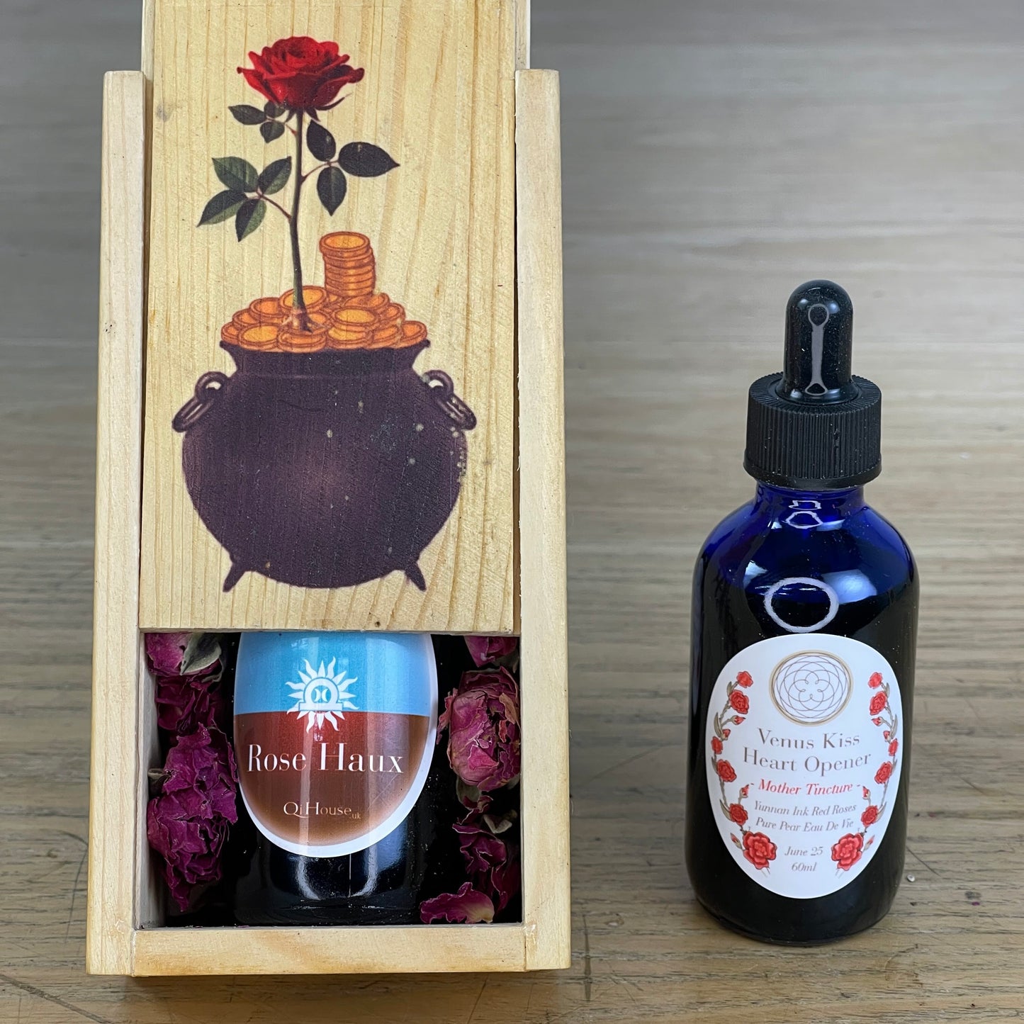 Rose Haux Z639 Venus Kiss, Heart Opener Mother Tincture 60ml Box Z
