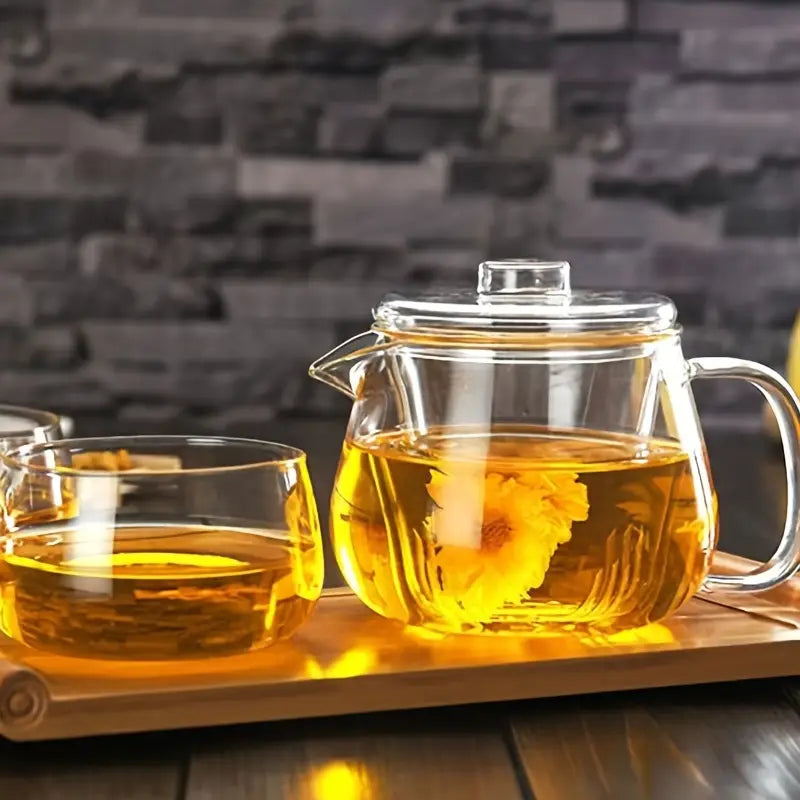 Duck Bill - Glass Teapot Kettle Transparent 540 ML