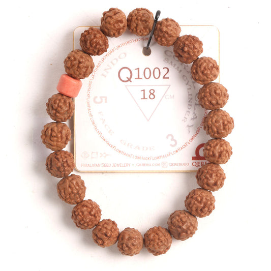 L2002 - Coral Clay Chaplet 18 cm L
