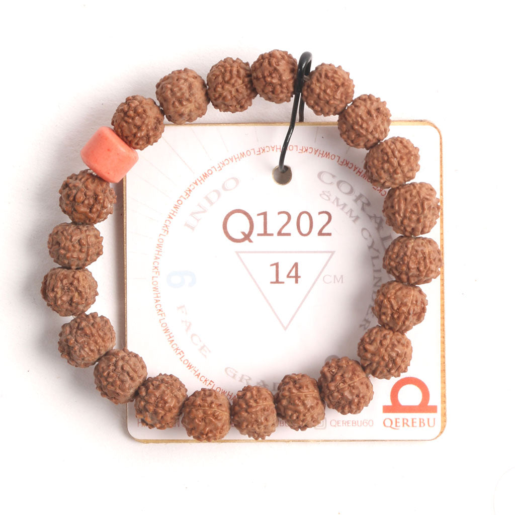 L2007 - Coral Clay Chaplet 14 cm S