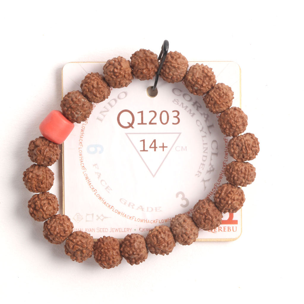 L2008 - Coral Clay Chaplet 14+ cm S