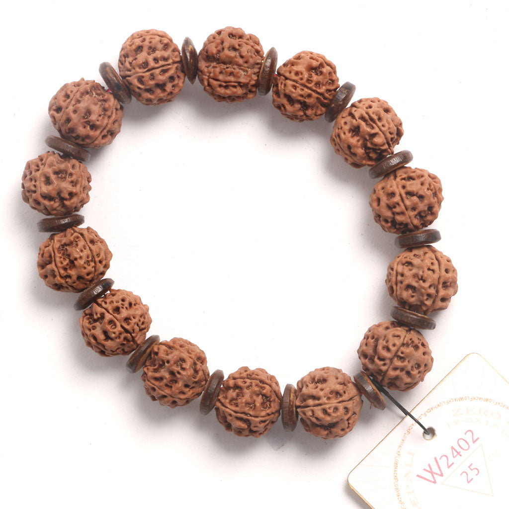 ZeroG Oath Ring (12 Rudraksha • 25 cm Fit) | Class B | No. P1402