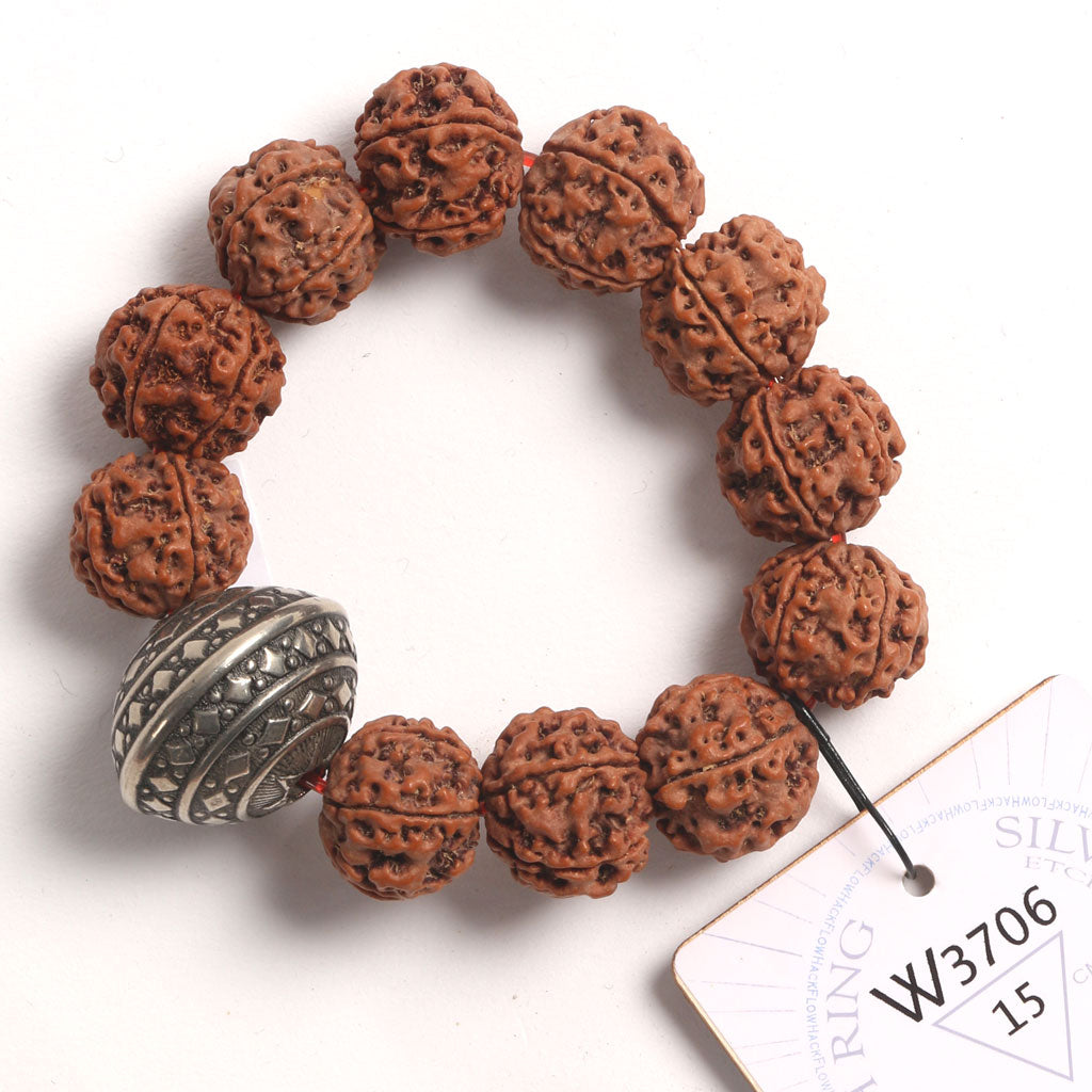 P3006 - Silver Metal Oath Ring 15 cm S+