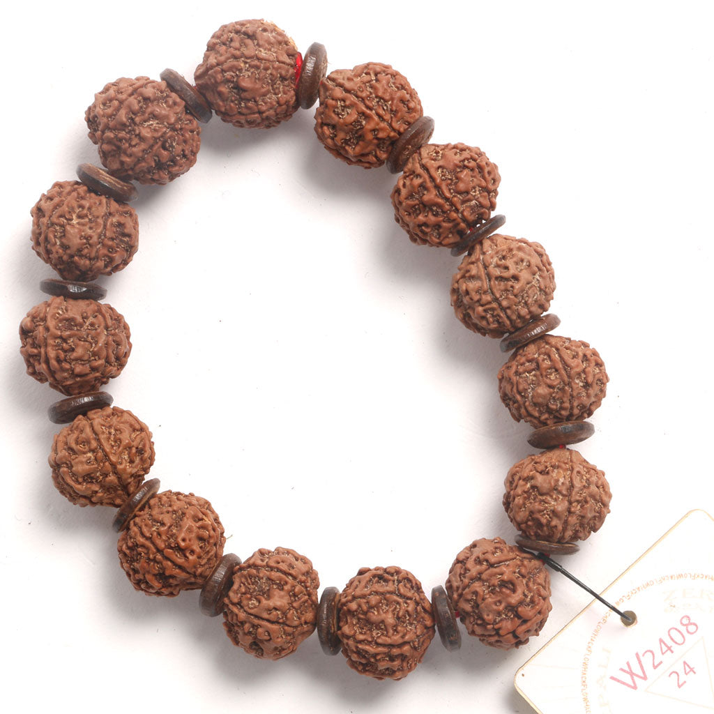 ZeroG Oath Ring (12 Rudraksha • 24 cm Fit) | Class BB | No. P1408