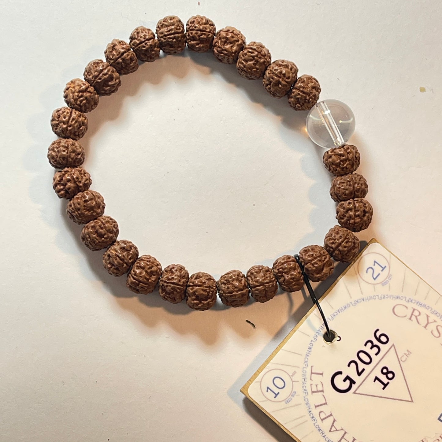 G2036 - Crystal Chaplet   18 cm  L