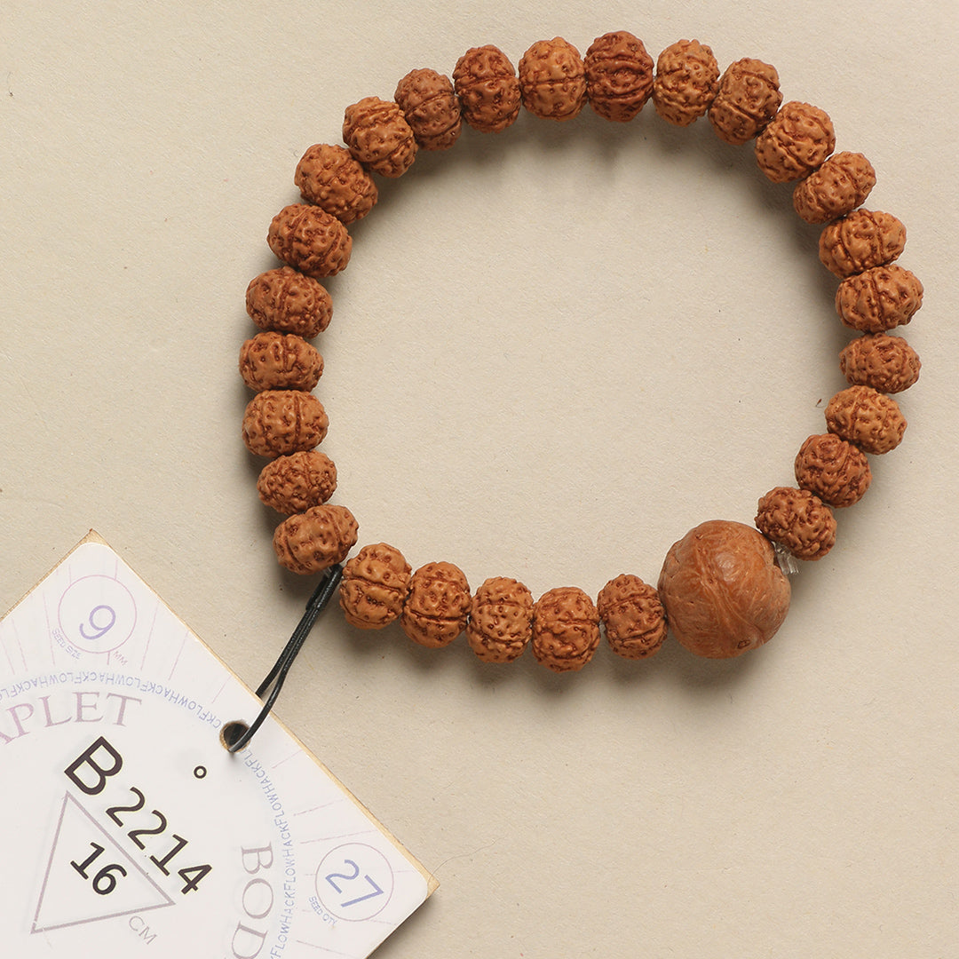 B2214 - Bodhi Seed Chaplet   16 cm  M