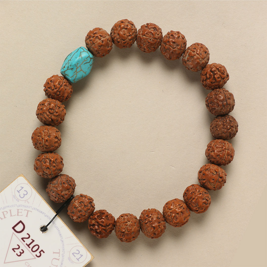 D2105 - Turquoise Chaplet   23 cm  XXL+