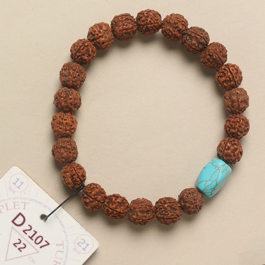 D2107 - Turquoise Chaplet   22 cm  XXL