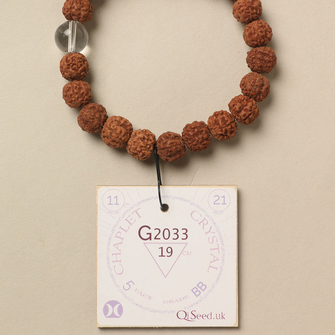 G2033 - Crystal Chaplet   19 cm  L+