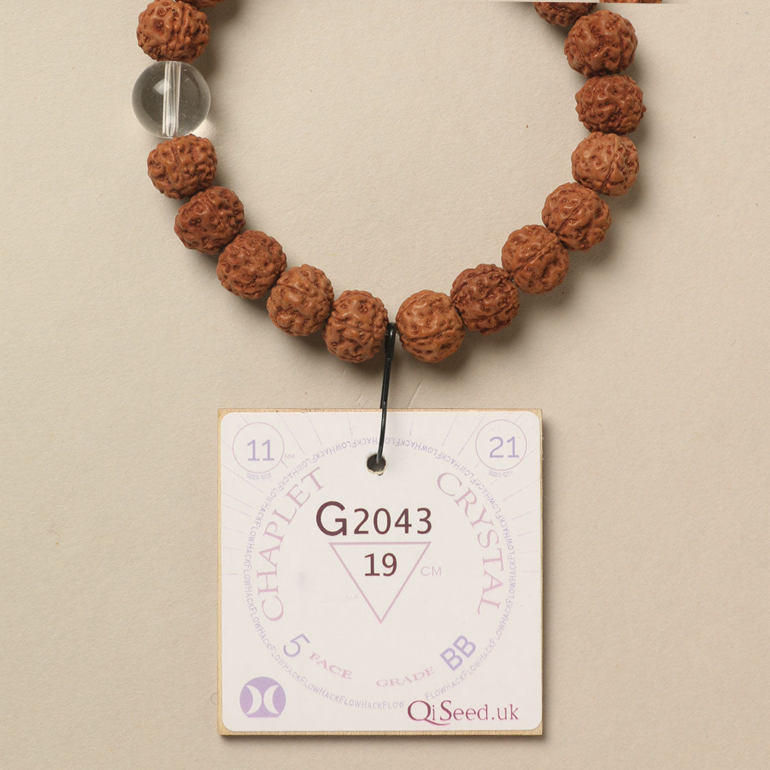 G2043 - Crystal Chaplet   19 cm  L+