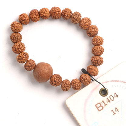B1404 - Bodhi Seed Chaplet   14 cm  S