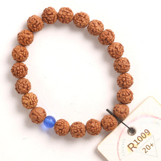 J1109 - Blue Glass Chaplet   20+ cm  XL